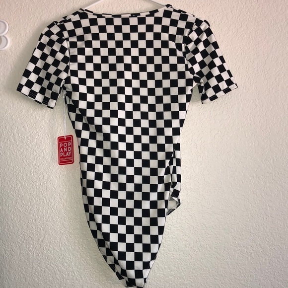 Checker bodysuit! - Picture 3 of 3